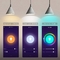 لامپ های هوشمند RoHS 9W Alexa 20lm Smart Life Light Light Bulb RGBW