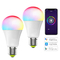 لامپ های هوشمند RoHS 9W Alexa 20lm Smart Life Light Light Bulb RGBW