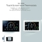 کنترل کننده دمای صفحه نمایش لمسی دستیار تهویه مطبوع ال سی دی Tuya خانه اتحادیه اروپا